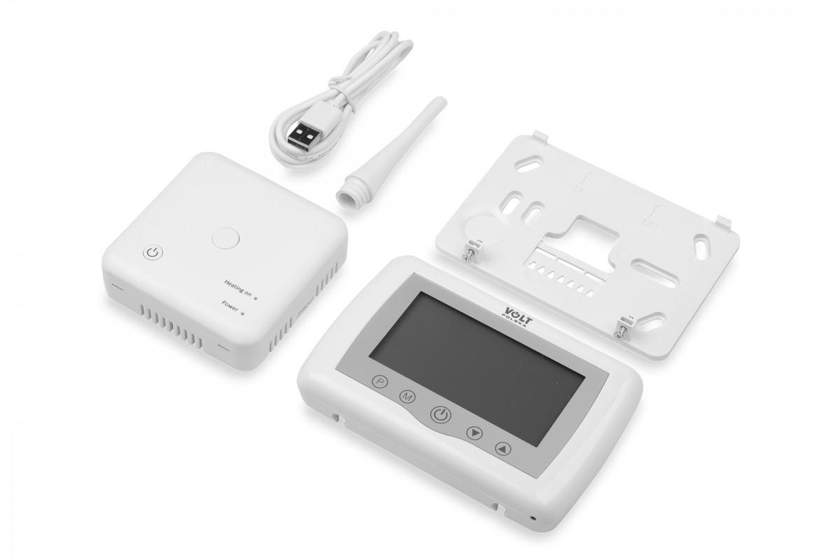 Termostat Volt Polska Comfort WT-08 radiowy + Wi-Fi – Obrázok 3