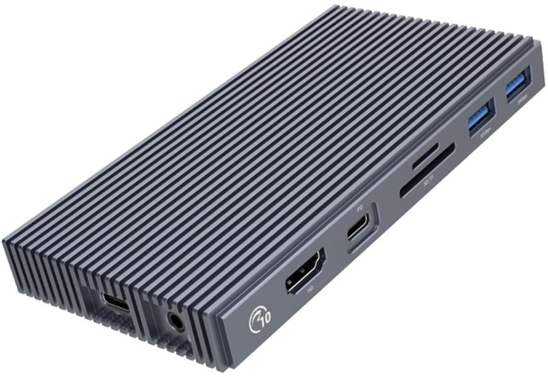 Orico Stanica dokovacia s skrinkou M.2 NVME, aktívna PD 100W, HDMI 2.0, audio, RJ-45, čítačka kariet