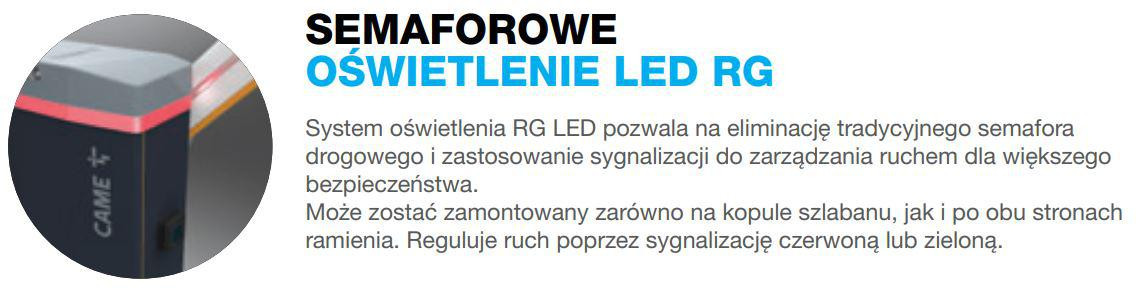 Szlaban CAME GARD GT8 - zestaw do 8 metrów – Obrázok 7