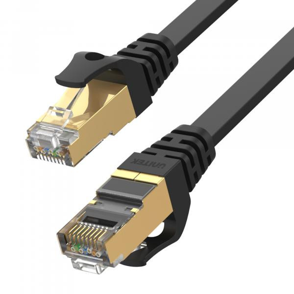 Unitek Kábel sieťový plochý Ethernet Cat.7 10m