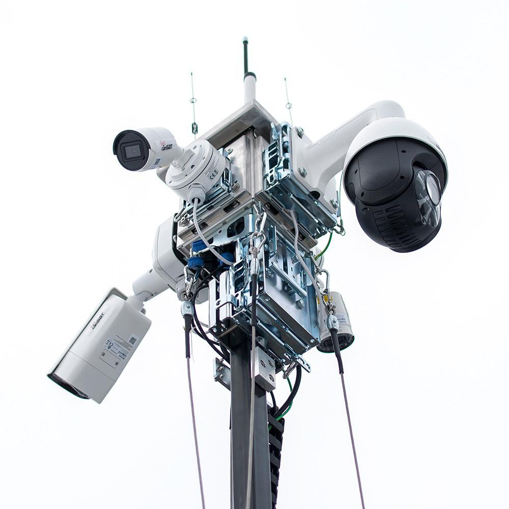 Mobilná wieża do zdalnego wideomonitoringu CCTV iCAM-TOWER 5MQ3 – Obrázok 9