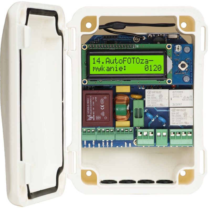 Ústredňa riadiaca Proxima SB DISPLAY_P HCS (do brány przesuwnej) - droga radiowa Proxima 433.92MHz