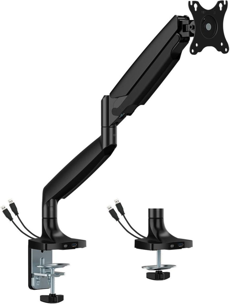 Držiak do monitora 17”-45” Spacetronik SPA-S110B USB