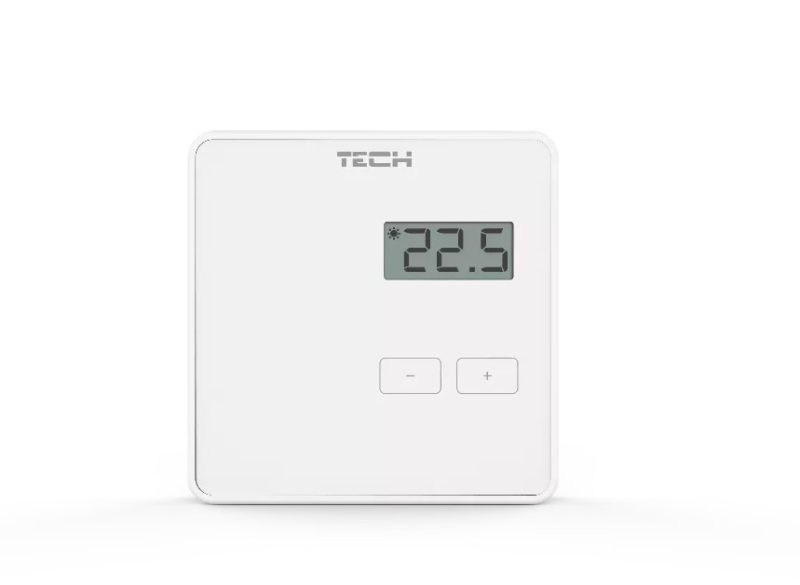 Bezdrôtový regulátor izbový biely R-8B TECH Ovládače