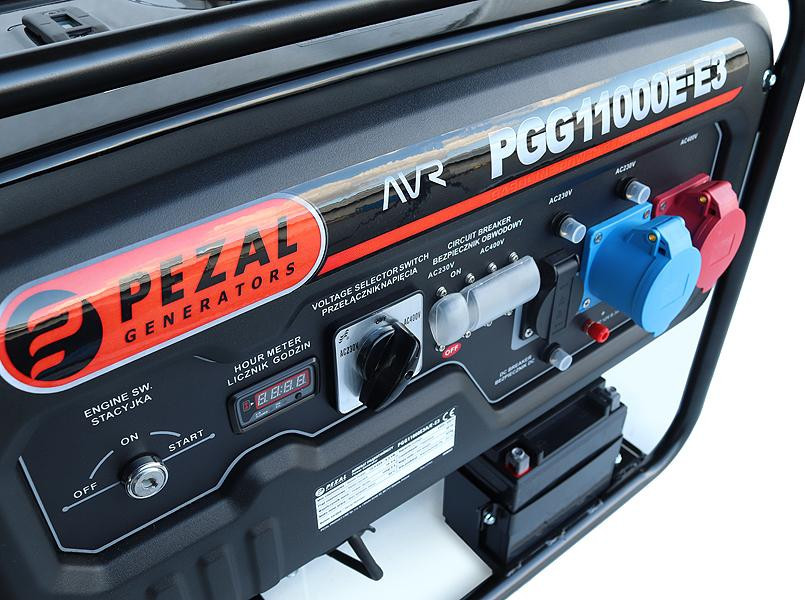 Agregát generátor dual power Pezal PGG11000E-E3 8.5kW – Obrázok 2