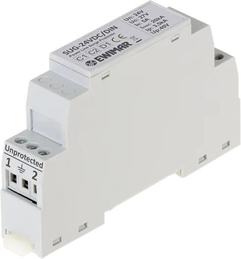 Obmedzovač prepätí 24V DC na na lištu DIN Ewimar SUG-24VDC/DIN