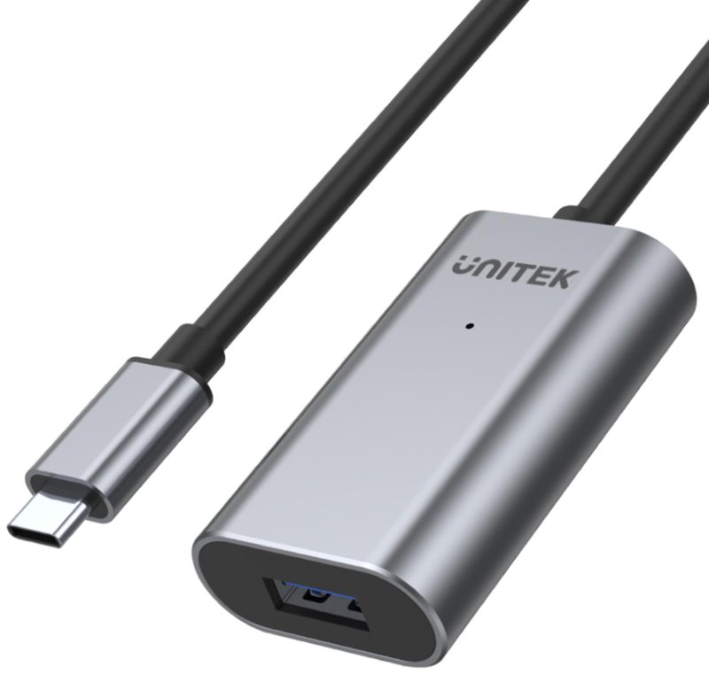 Unitek U304A zosilňovač signálu USB-C na USB(A) 5M
