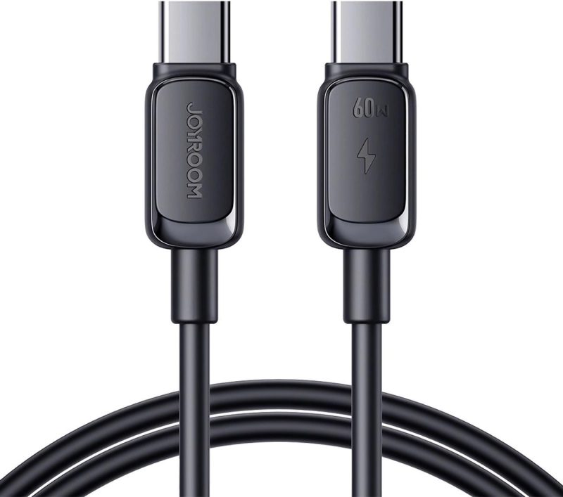 Kábel USB-C / USB-C Joyroom Fast Charging S-CC100A141B 120cm 60W 5A čierny