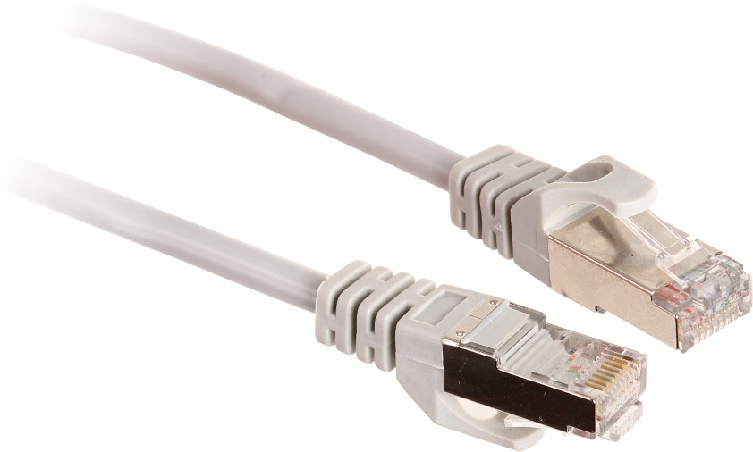 PATCHCORD SKRĘTKA GETFORT CAT.6 FTP 1m szary