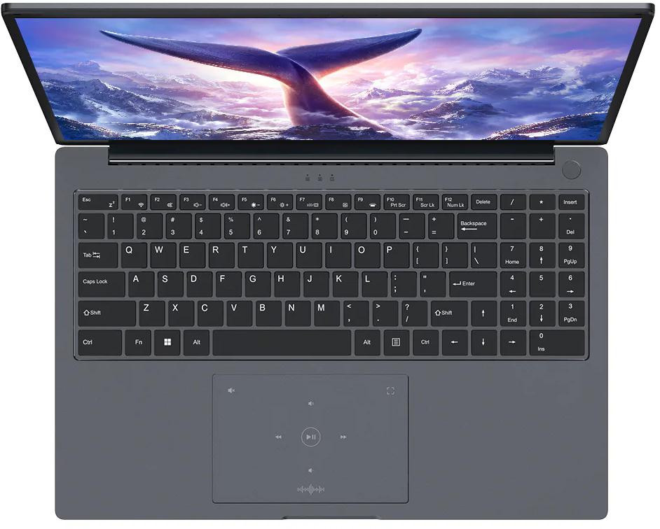Notebook Blackview GamiBook-8 Ryzen 7 7735HS/16" Wuxga (1920x1200)/32GB/1TB/BT/BLKB/Win11Pro sivý – Obrázok 5
