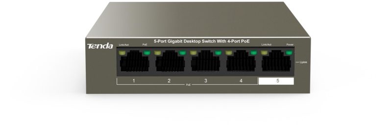 Switch POE Tenda TEG1105P-4-63W