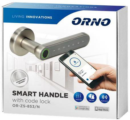 Kľučka szyfrowa ORNO s klávesnicou dotykową a s funkciou smart OR-ZS-853/N – Obrázok 4