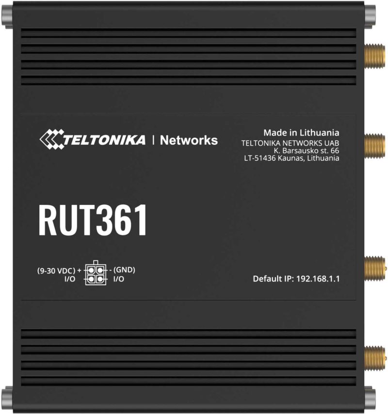 Teltonika RUT361 router priemyselný 4G / LTE (RUT361100000)