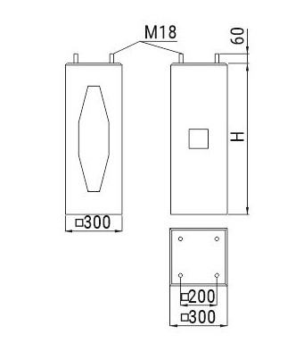 Fundament prefabrykowany ATS FP2 pod stĺp ATS – Obrázok 3