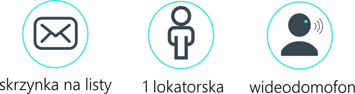 Skrzynka na listy Vidos S551-SKM z wbudowanym wideodomofonem – Obrázok 2