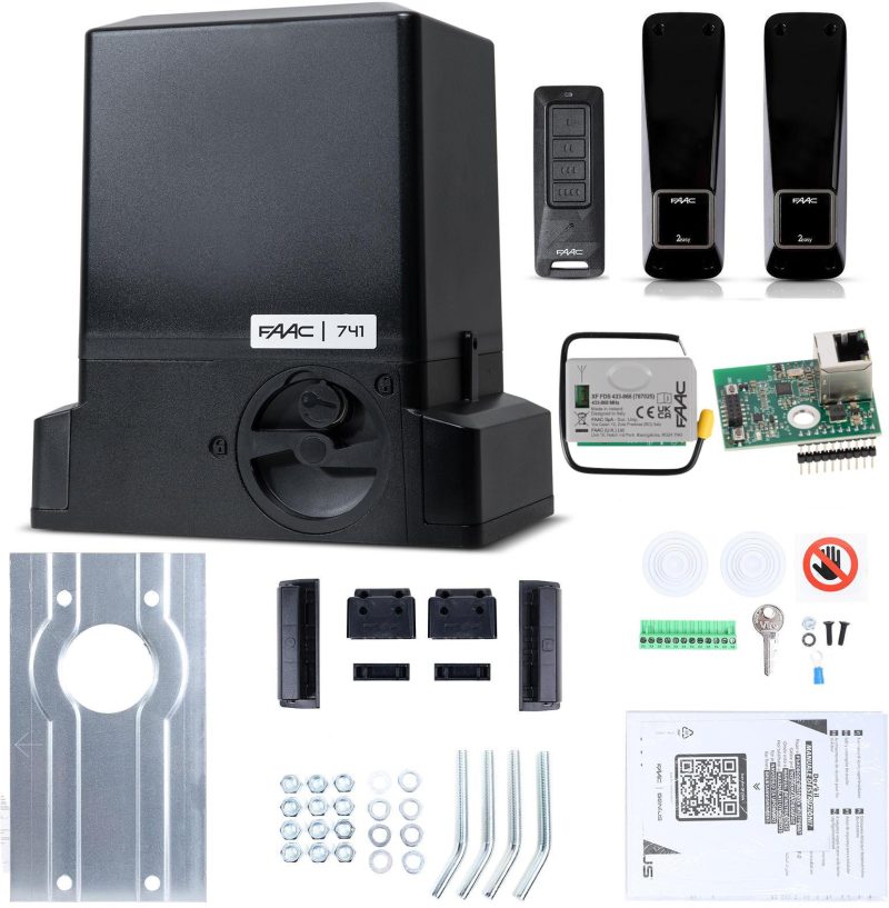 Sada Delta 3 Smart - FAAC 741 (Wi-Fi+LAN+BLE) do 900kg brán posuvných