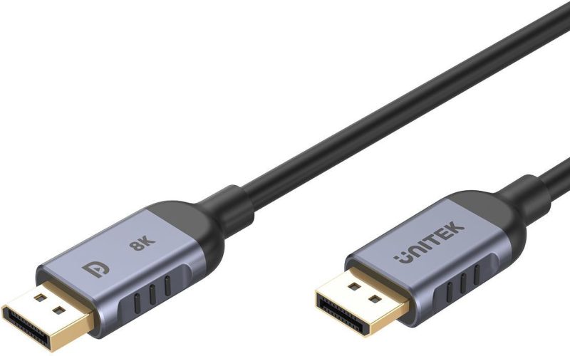 Kábel DisplayPort Unitek 1.4 8k 60hz, 4k 240hz, HDR, HDCP 2.3, DSC 1.2, 5m