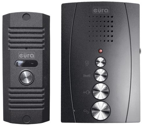 Videovrátnik Eura ADP-12A3 "Invito" hlasitý, bezsłuchawkowy – Obrázok 8