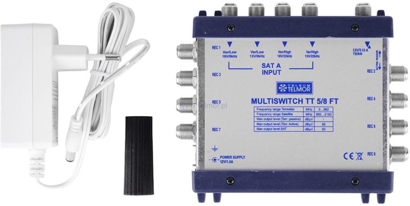 Multiswitch TT 5/8 Telmor - koncový