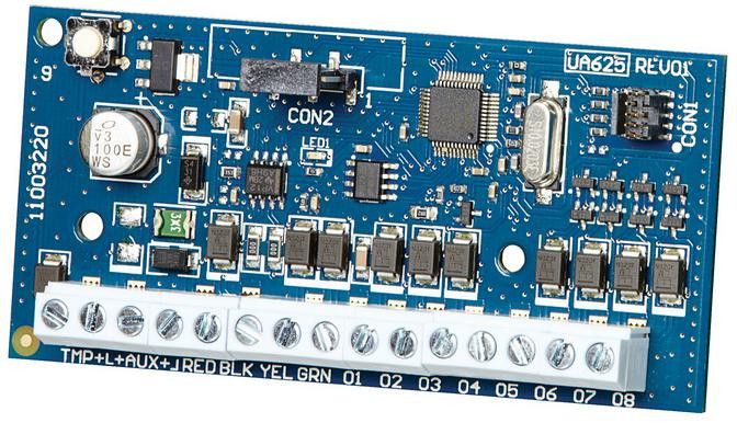 DSC Modul rozšírenia nízkoprúdových výstupov NEO 8 Output Module Expander HSM2208
