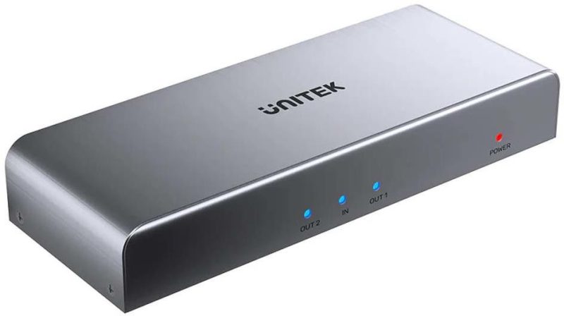 Unitek Rozbočovač signálu HDMI 1 IN-2 OUT 4K
