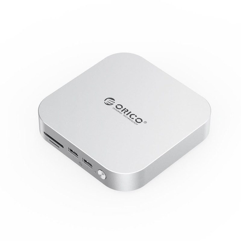 Orico Stanica dokovacia do MacMini, USB-C 10 Gbps, s skrinkou M.2 NVME, kovová