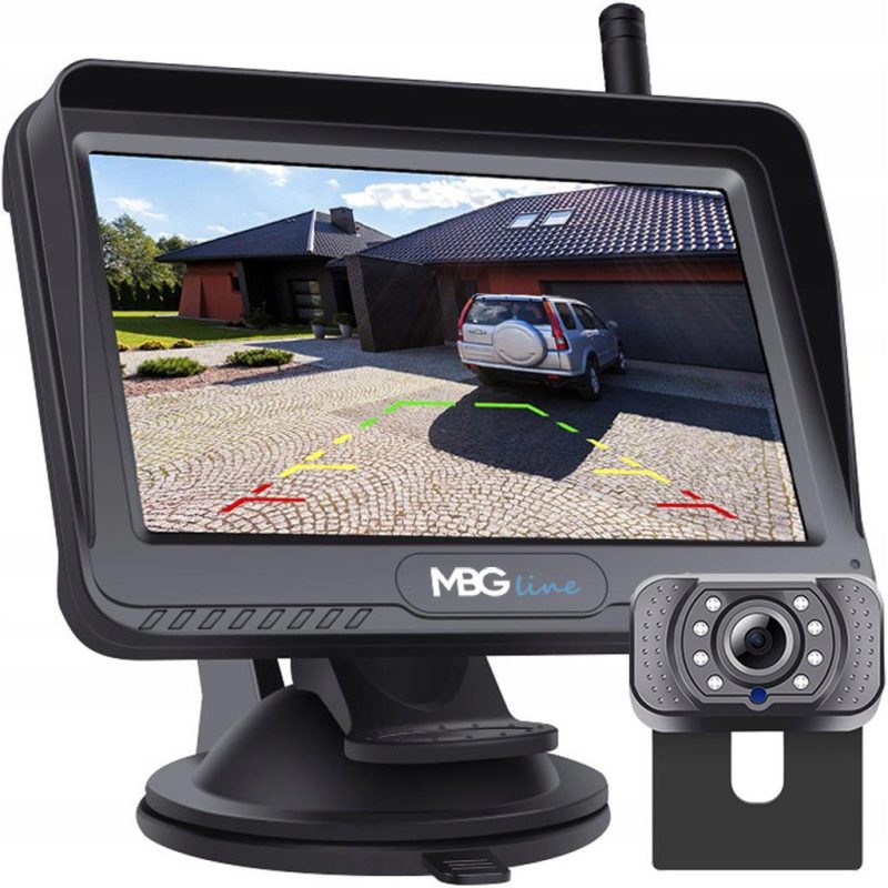 Bezdrôtový sada cofania MBG line 4.3" XL-435+006S
