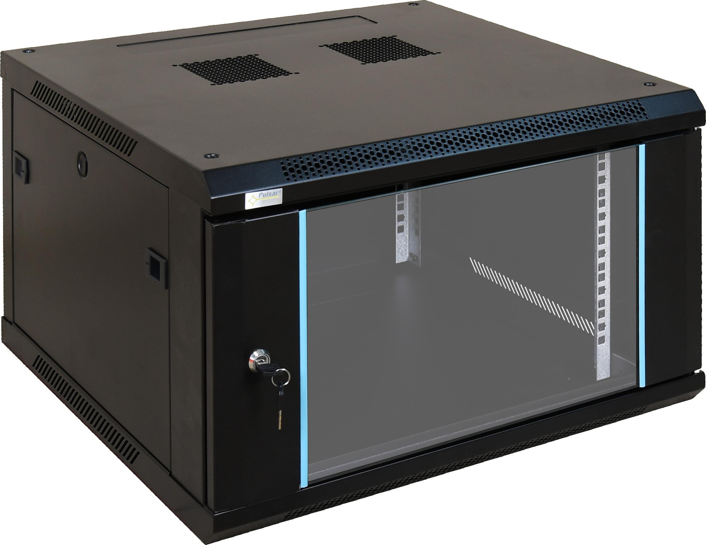 Szafa Rack 6U wisząca do złożenia 600x600 Pulsar RWA666