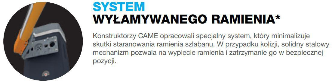 Szlaban CAME GARD GT8 - zestaw do 8 metrów – Obrázok 6