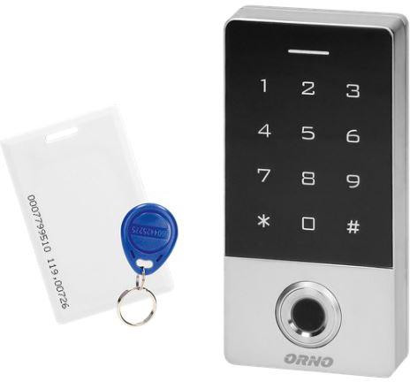 Zamek szyfrowy ORNO OR-ZS-822 z czytnikiem lini papilarnych i czytnikiem RFID – Obrázok 2
