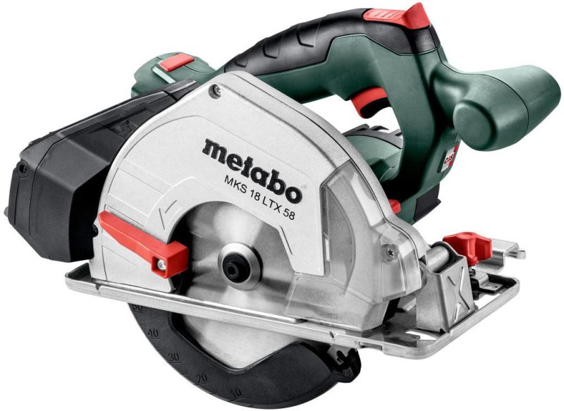 Akumulátorová ručná pilarka tarczowa do cięcia metalu Metabo MKS 18 LTX 58