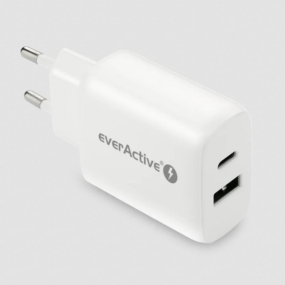 Nabíjačka Sieťová everActive SC-370Q 25W 1xUSB-C 1xUSB-A PD PPS – Obrázok 8