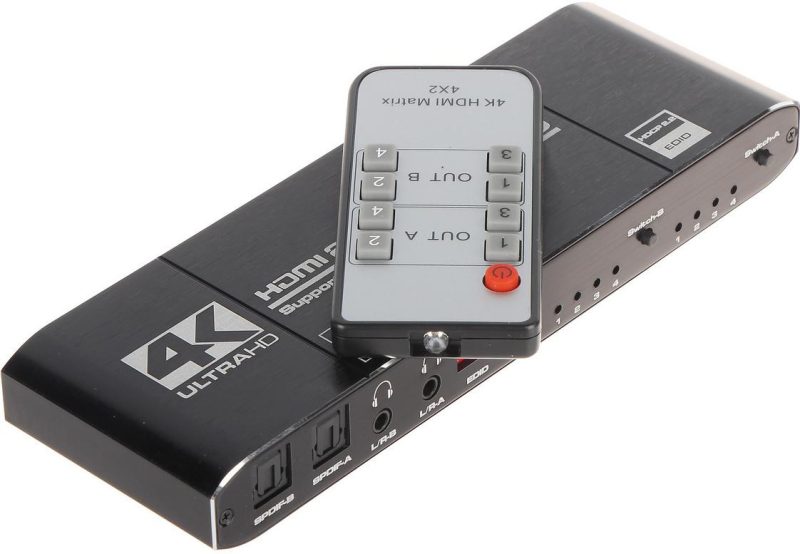 Prepínač Switch HDMI HDMI-SW-4/2MATRIX