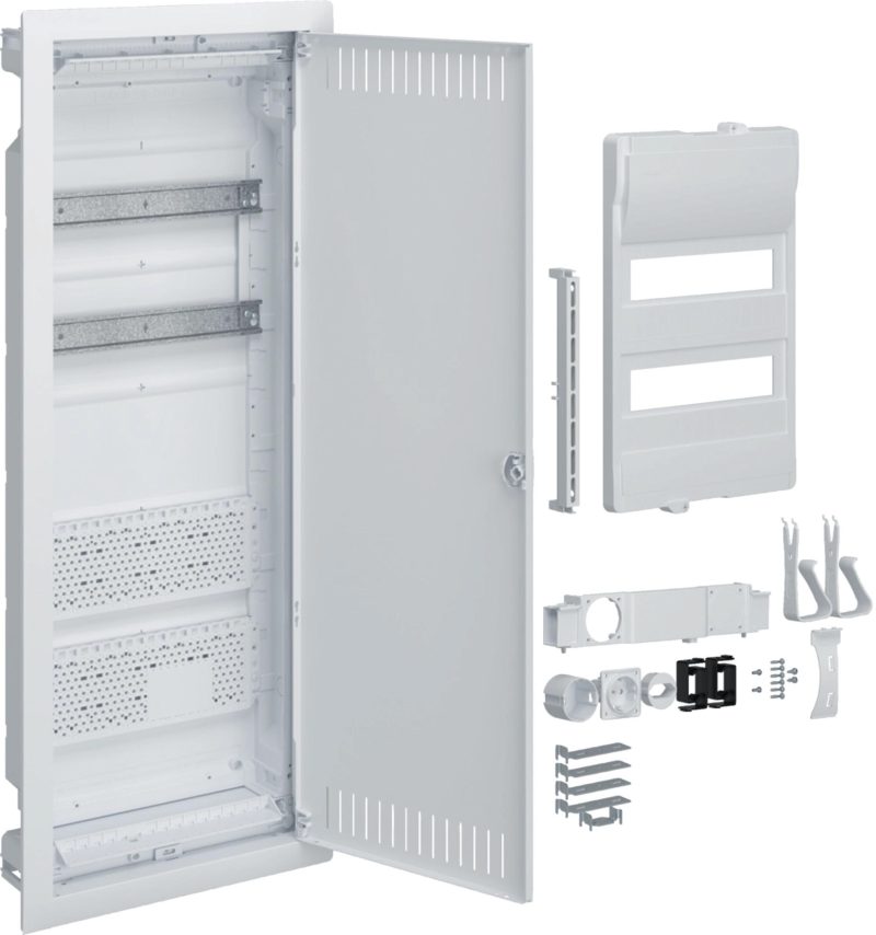 Rozvádzač hybrydowa podomietková, 2 x12modułów, Hager Volta VU602PLH