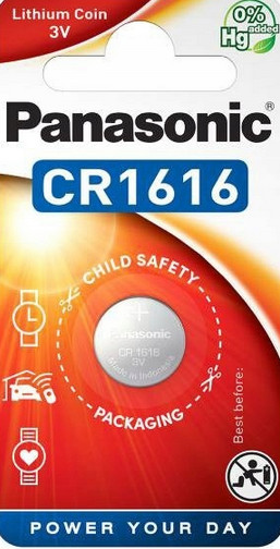 Batéria CR1616 1BL Panasonic 3V 55mAh (1 ks)