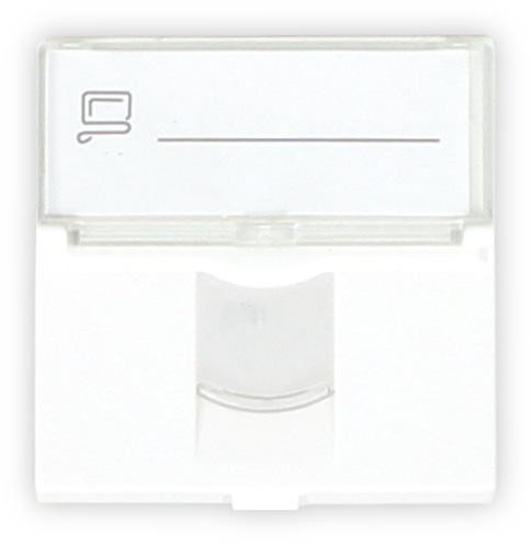 Adapter Getfort 2 MOD 1XRJ45 Mosaic 45x45mm – Obrázok 2