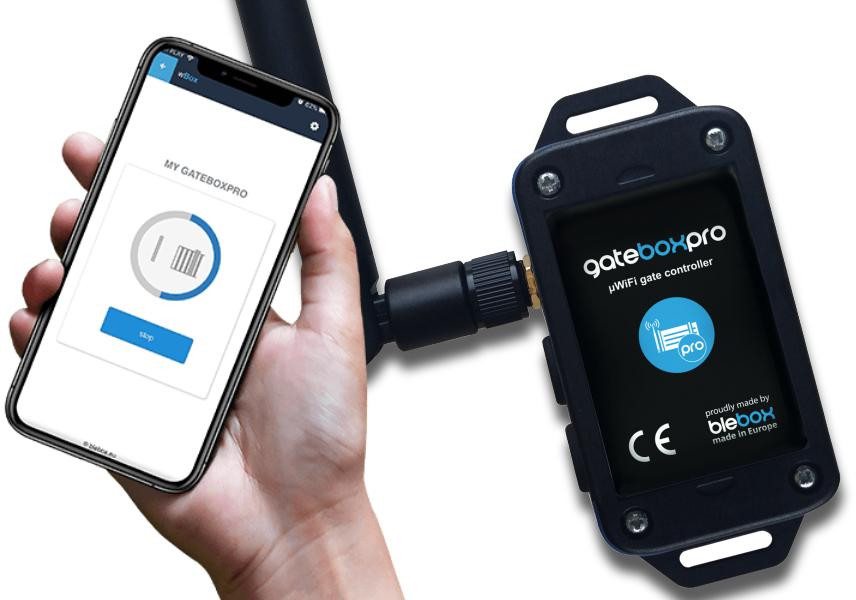 Modul bránový gatebox PRO s zewnętrzną anténou BleBox – Obrázok 4