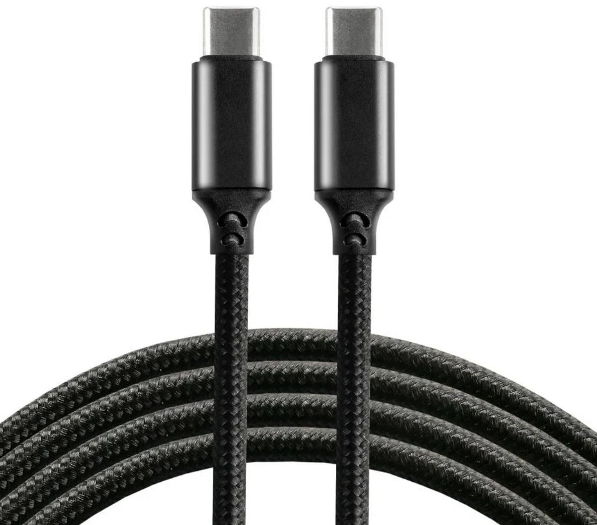 Kábel USB-C / USB-C everActive CBB-1PD5 100cm PD 100W 5A