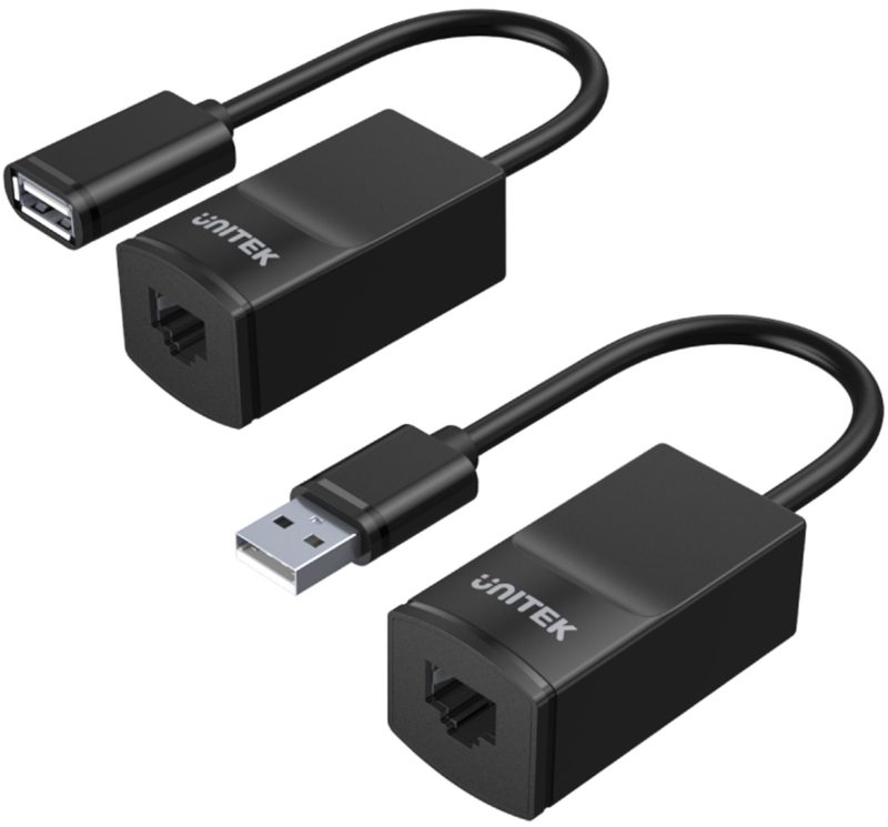 Unitek Y-UE01001 predlžovačka USB 1.1 do 60m pod kábel kat.5e
