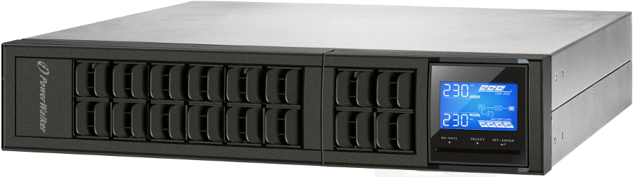 UPS Napájací zdroj Záložný PowerWalker VFI 3000 CRM LCD – Obrázok 2