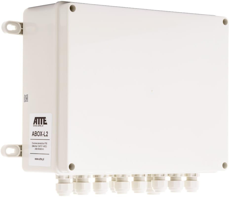 SWITCH ZEWNĘTRZNY 8-PORTOWY POE DO 8 KAMER IP ATTE IP-8-20-L2 – Obrázok 2