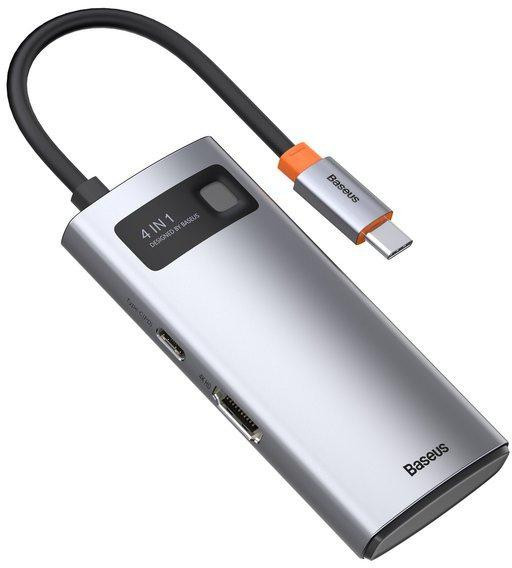 Hub USB Baseus Kov Gleam 4w1 – Obrázok 2
