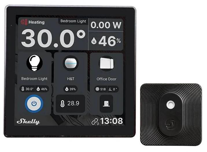 Shelly Wall Display BLACK + BLU H&T BLACK