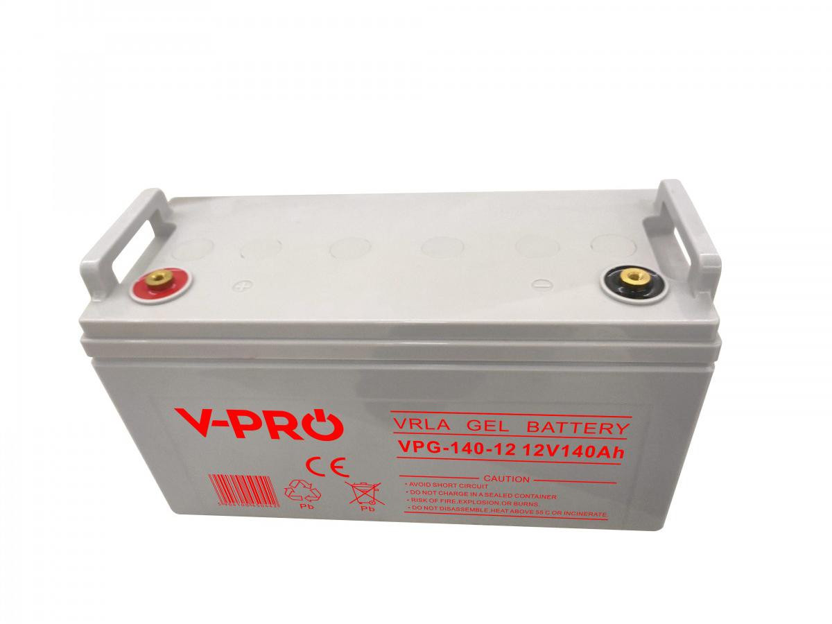 Akumulátor Volt Polska Gel VPRO Solar 12V 140Ah – Obrázok 2