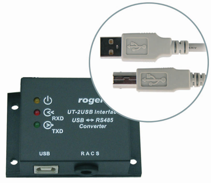 Interfejs ROGER UT-2 USB – Obrázok 2