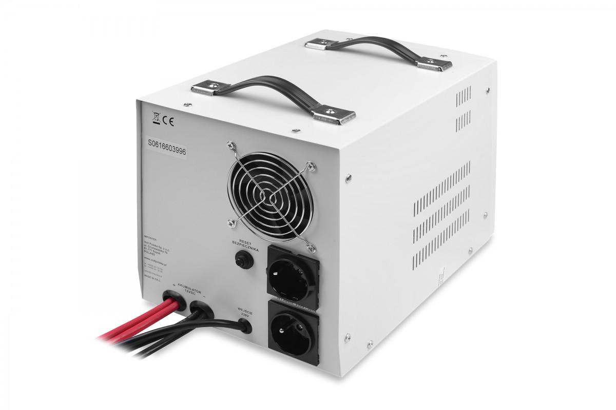 Przetwornica Volt Polska SinusPro 2000E 2000VA 12V 1250/2000W – Obrázok 3