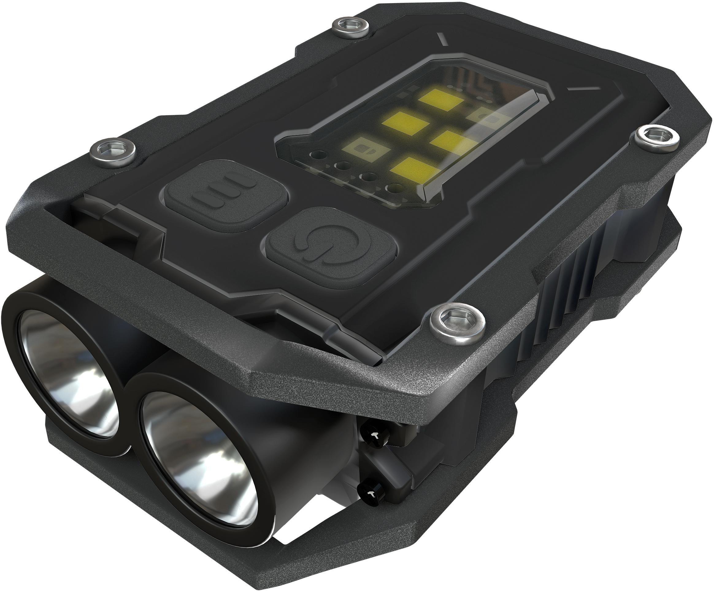 Baterka LED Newell EDC Nyks Solid - čierna