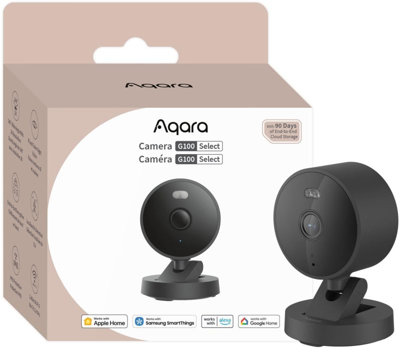 Aqara Camera G100 Select Čierna | Kamera IP | 1296p