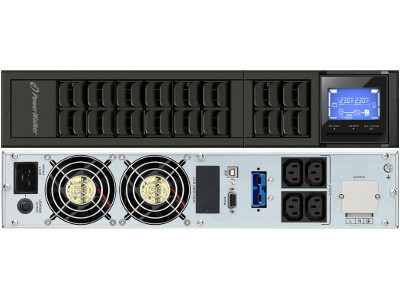UPS Napájací zdroj Záložný PowerWalker VFI 3000 CRM LCD – Obrázok 5