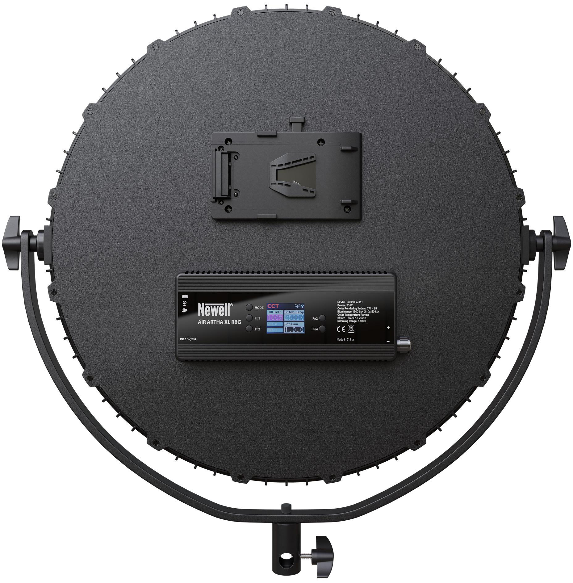 Lampa LED Newell Air Artha XL RGB RC APP – Obrázok 5